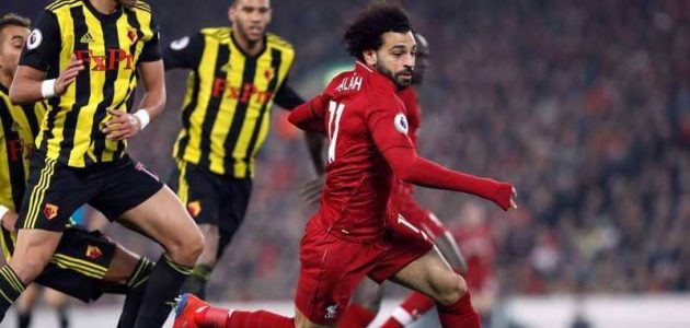 محمد صلاح يطمع في حصد انجاز مع فريقه ضد بيرنلي غدا