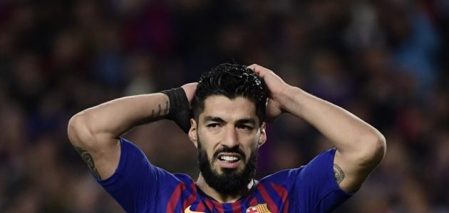 الاعب سواريز قد يغادر برشلونة