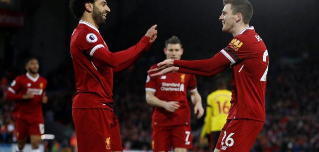 يقود محمد صلاح هجوم ليفربول أمام فولهام