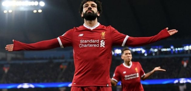 محمد صلاح ينفرد بصدارة الهدافين