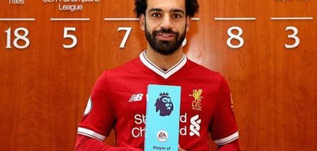 محمد صلاح لاعب الشهر في البريميرليج