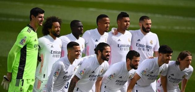 التشكيلة الرسمية لريال مدريد في مواجهة إشبيلية