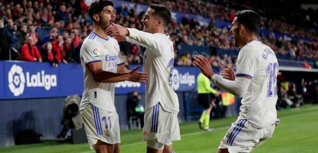 ريال مدريد يلامس لقب الليجا بفوز سهل على أوساسونا