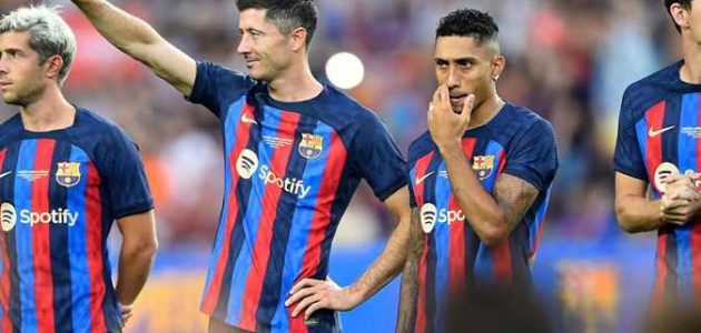 الكشف عن قائمة برشلونة لمواجهة مانشستر سيتي