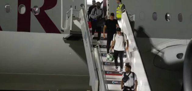 وصول المنتخب الأمريكي إلى الدوحة للمشاركة في مونديال قطر