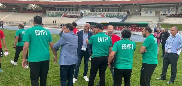 جمال علام يحفز لاعبي منتخب مصر للناشئين قبل مواجهة المغرب