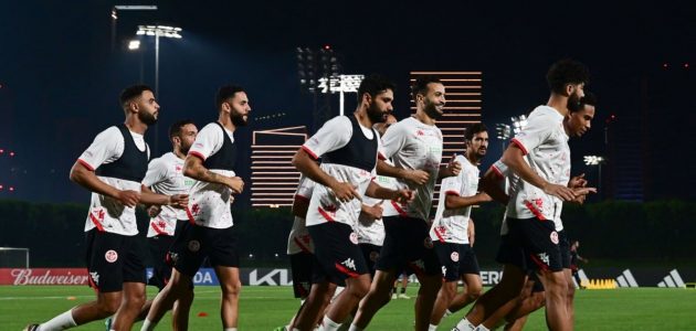 المنتخب التونسي يجري حصته التدريبية الثانية بالدوحة استعدادا للمونديال