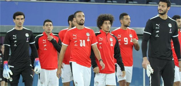 صور | منتخب مصر يختتم تدريباته استعدادًا لودية بلجيكا