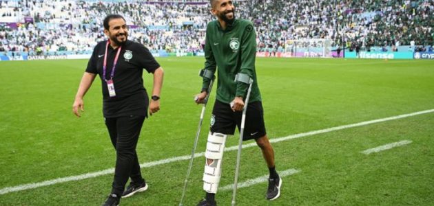 الاتحاد السعودي يعلن نهاية مشوار سلمان الفرج مع المنتخب في المونديال