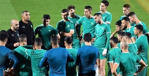 تشكيلتا المغرب وإسبانيا لمباراتهما في المونديال