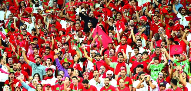 الجماهير.. اللاعب رقم 12 في صفوف المغرب