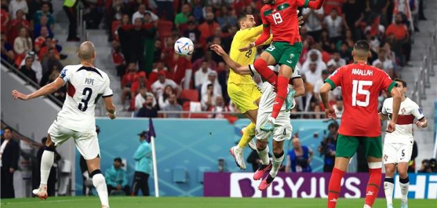 فيديو | يوسف النصيري يُسجل هدف المغرب الأول أمام البرتغال