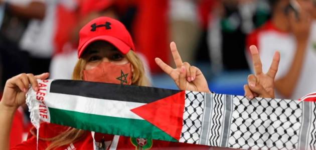 فلسطين تدعم المنتخب المغربي.. غداً