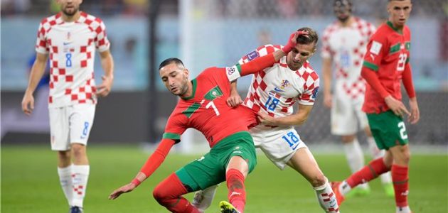 رقمان قياسيان لثلاثي المغرب بعد الهزيمة أمام كرواتيا في كأس العالم