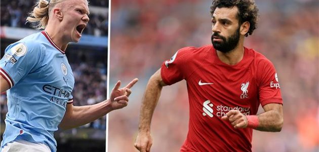 أسطورة ليفربول: صراع محمد صلاح وهالاند سيشتعل بعيدًا عن أضواء كأس العالم