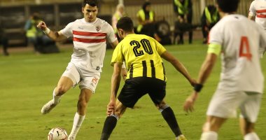 شوط أول سلبى بين الزمالك والمقاولون