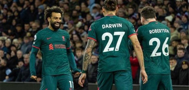 مباشر بالفيديو | مباراة ليفربول وأستون فيلا في الدوري الإنجليزي.. محمد صلاح يسجل الهدف الأول