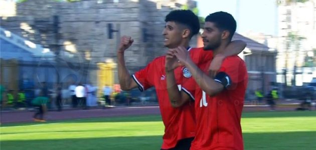 فيديو | إبراهيم عادل يسجل هدف تعادل منتخب مصر الأولمبي أمام غانا