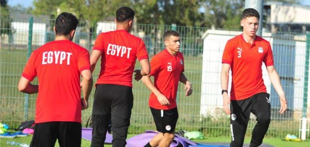 منتخب مصر الأولمبي يختتم تدريباته استعدادًا لمواجهة الكونغو