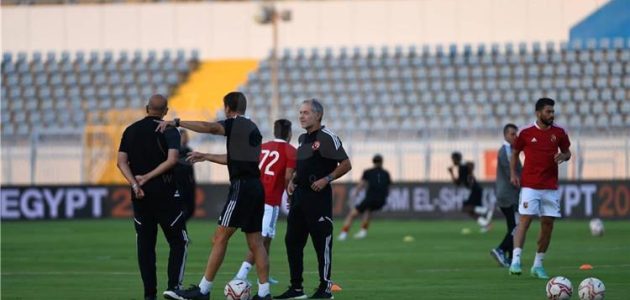 بدلاء الأهلي أمام منتخب السويس في كأس مصر