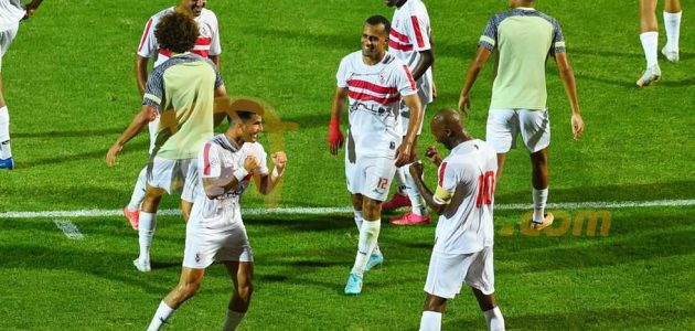 استراحة كأس مصر – الزمالك (3)-(0) المقاولون.. نهاية الشوط الأول