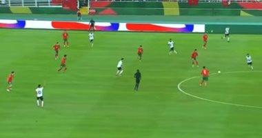 منتخب مصر الأولمبى والمغرب يواصلان التعادل 1 / 1 بعد 60 دقيقة