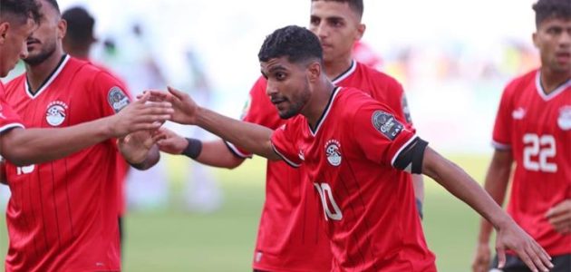 رباعي منتخب مصر الأولمبي يزين التشكيل الأفضل في بطولة كأس أمم إفريقيا