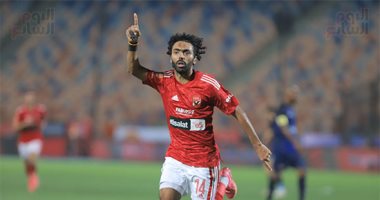 حسين الشحات يضيف ثانى أهداف الأهلي فى شباك الزمالك بالدقيقة 36