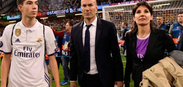 ذا أثليتك: ثيو زيدان جدد تعاقده مع ريال مدريد