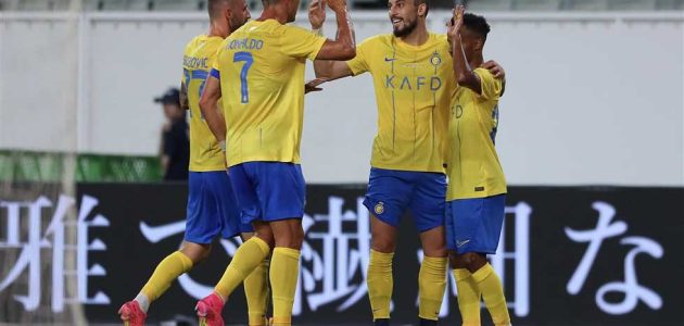 النصر ينهي استعداداته الأوروبية بالتعادل مع إنتر