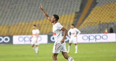 سيف الجزيرى يتقدم للزمالك بالهدف الأول فى شباك الاتحاد المنستيرى