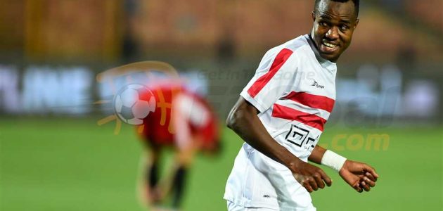 الزمالك يكشف تفاصيل إصابة نداي أمام المنستيري