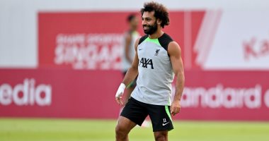 ليفربول يختتم تدريباته قبل ودية بايرن ميونخ بمشاركة محمد صلاح.. صور